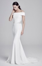 Suzanne Neville Orianna (Bespoke) Wedding Dress UK size 10