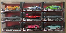 Jada Toys Fast & Furious Movie Die-Cast Cars - New Sealed - You Pick 1/24 Scale