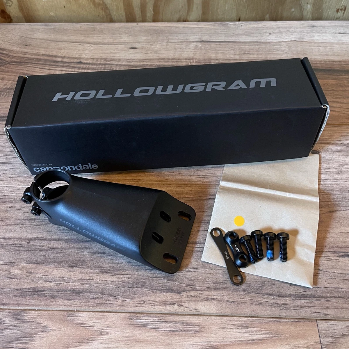 NOS Cannondale Hollowgram Save Stem for SystemBar -6 Degree 100mm & Hardware