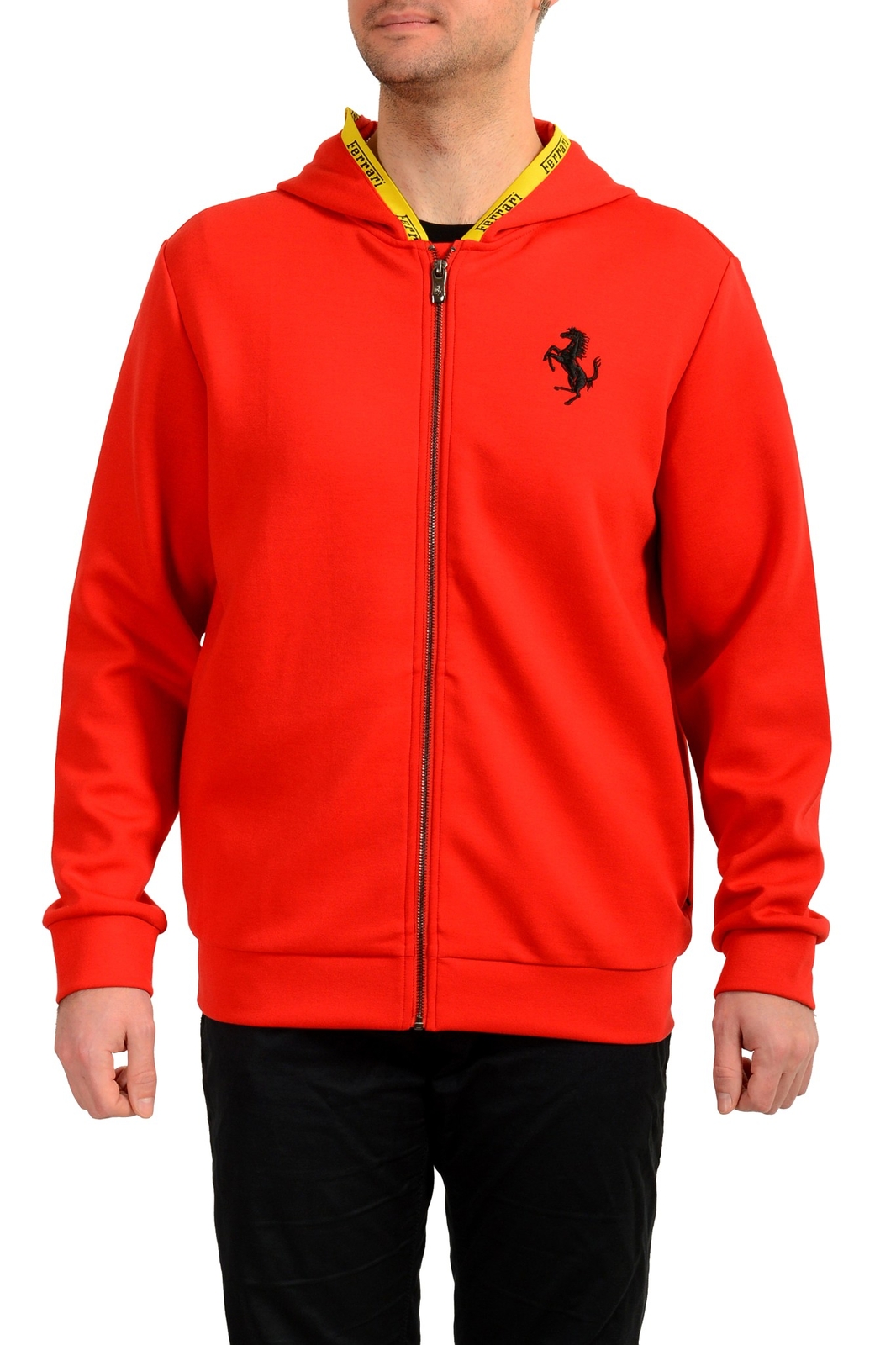 Куртка-свитер Scuderia Ferrari унисекс с двойным капюшоном и застежкой на молнию US L IT 52 27890₽