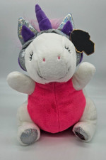 FAO Schwarz GLOW BRIGHTS Toy Plush UNICORN LED w/ SOUND