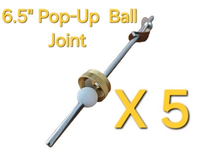 5 PACK Pop-Up Ball Joint Rod 510386 Fits Ez-Flo And Pro Value Faucets 6 1/2'' New