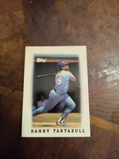 DANNY TARTABULL 1988 TOPPS LEAGUE LEADERS MINIATURE #16 FREE SHIPPING