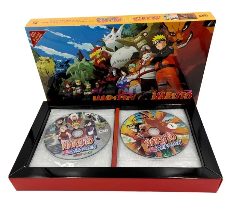 Naruto & Naruto Shippuden Complete DVD 1-720 Episodes & 11 Movies [English Dub] - Image 3 of 4