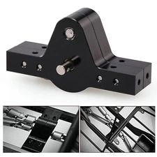 Black Metal Transfer Case Gearbox for 1/10 RC Crawler Car D90 Axial SCX10