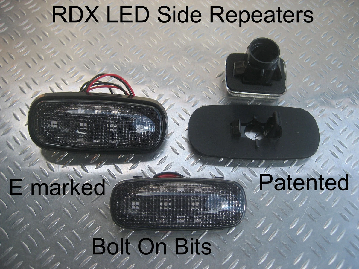 ROVER 25 FRONT CLEAR LENS SIDE / WING REPEATERS PAIR FROM 2003 ROVER 25 FRONT CLEAR LENS SIDE / WING REPEATERS PAIR FROM 2003