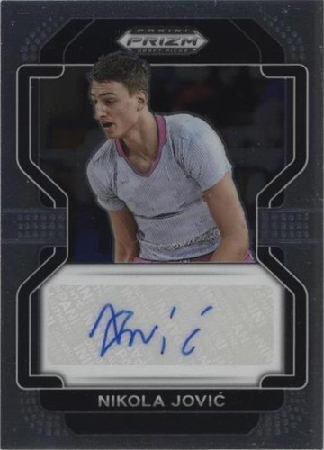 2022-23 Panini Prizm Nikola Jovic Silver Prizm Rookie RC