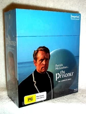 The Prisoner Complete Series (Blu-ray, 2024, 7-Disc) NEW Patrick McGoohan crime 