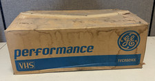 General Electric VHS Hi-Fi Stereo Video Cassette Recorder 1VCR6014X Original Box