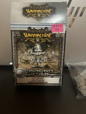 Warmachine Convergence of Cyriss MITIGATOR light vector NIB TC225/28