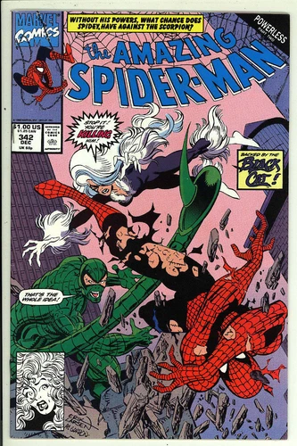 Amazing Spider-Man #342 Black Cat Cover 1990 VF/NM