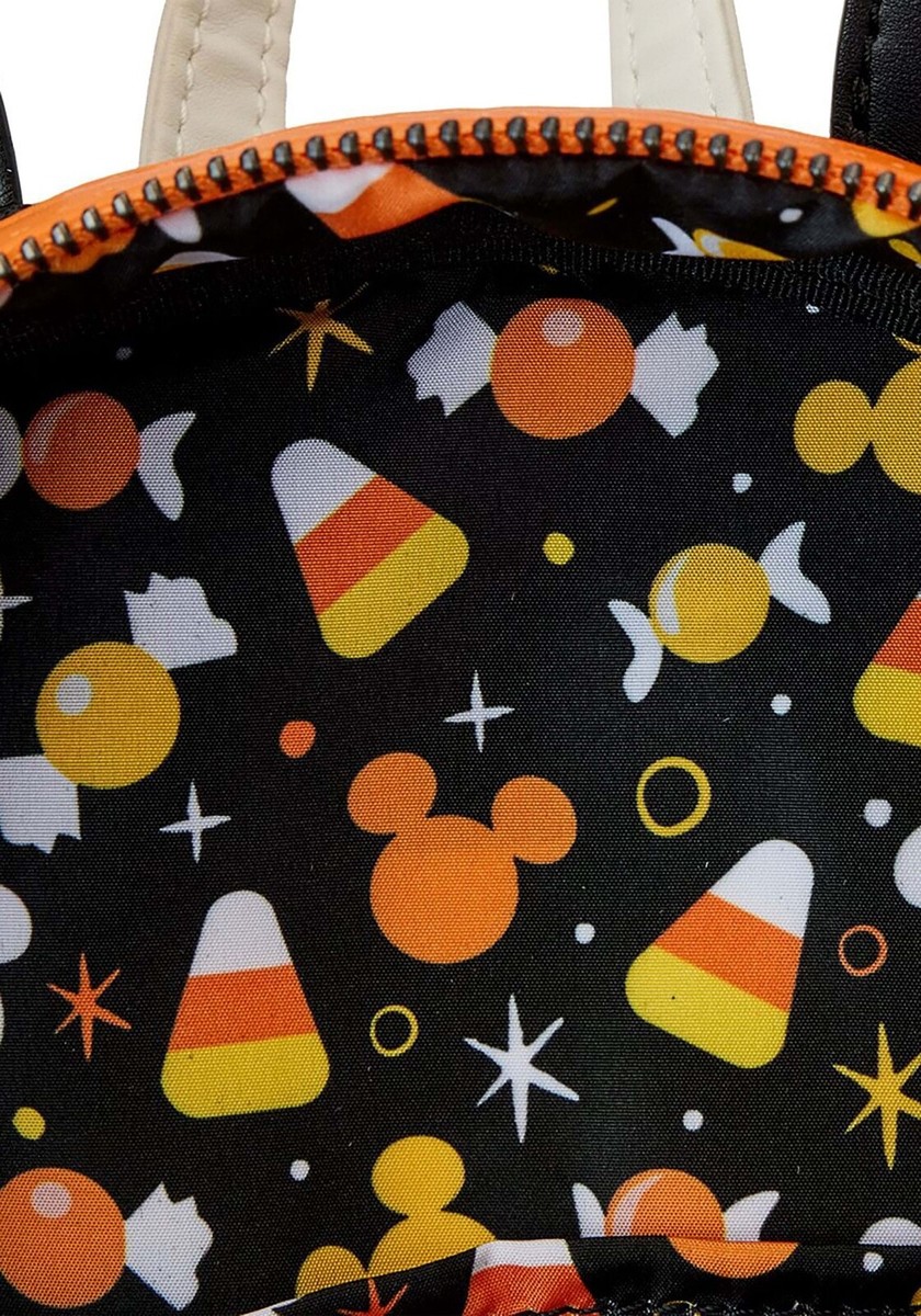 NWT Loungefly Minnie Mouse Candy Corn Glow In The Dark Mini Backpack s-l400.jpg main image 3