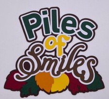 Autumn/Fall - Leaves - Paper Piecing Scrapbook Embellishment Die Cuts