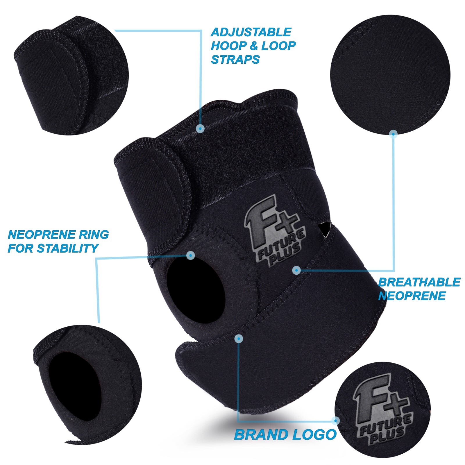 Elbow Brace Golfer Compression Arthritis Pain Gym Support Easy Fit Arm
