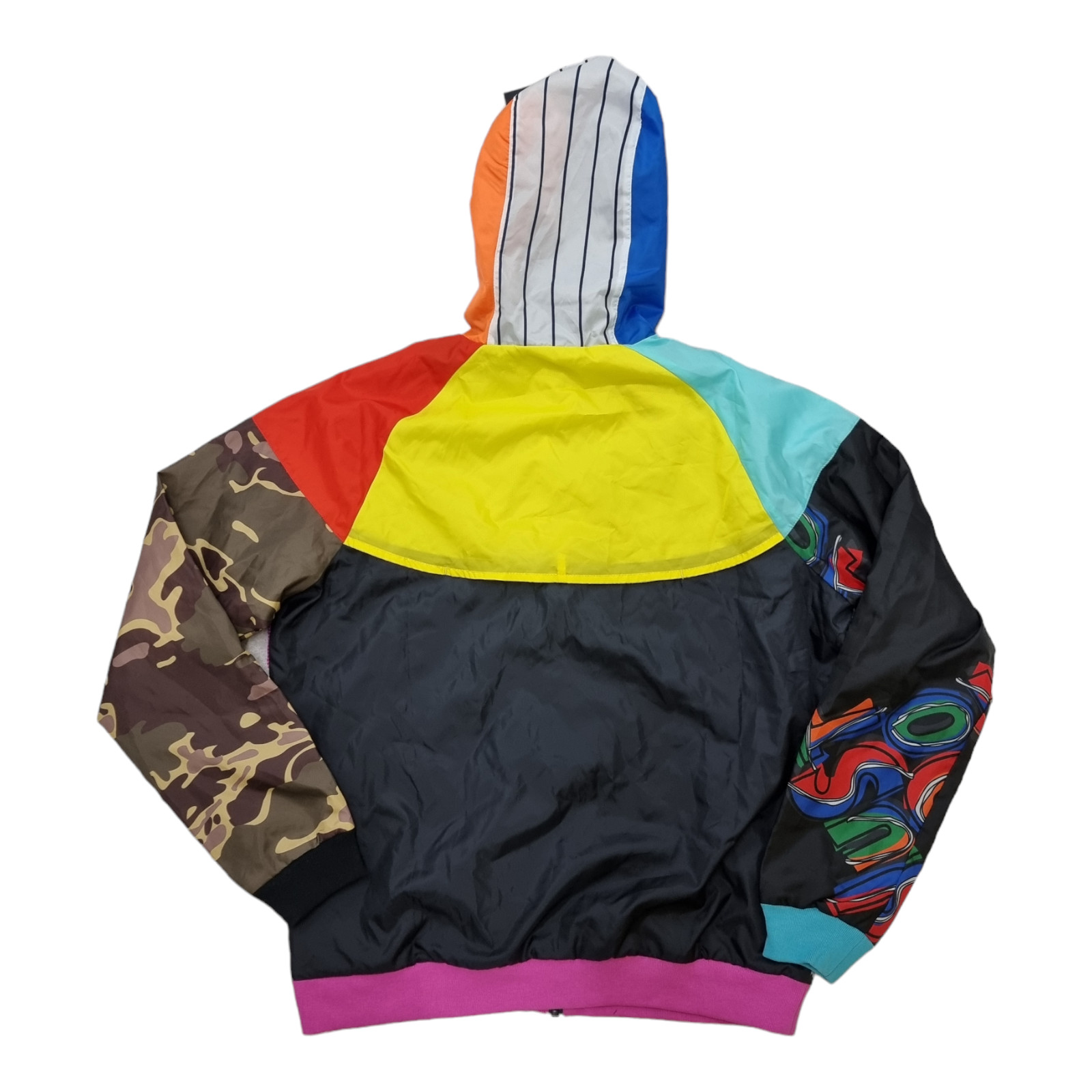 Nike Sportswear NSW NYC Windbreaker Jacket Multi-Patch CW4780 731 image 3