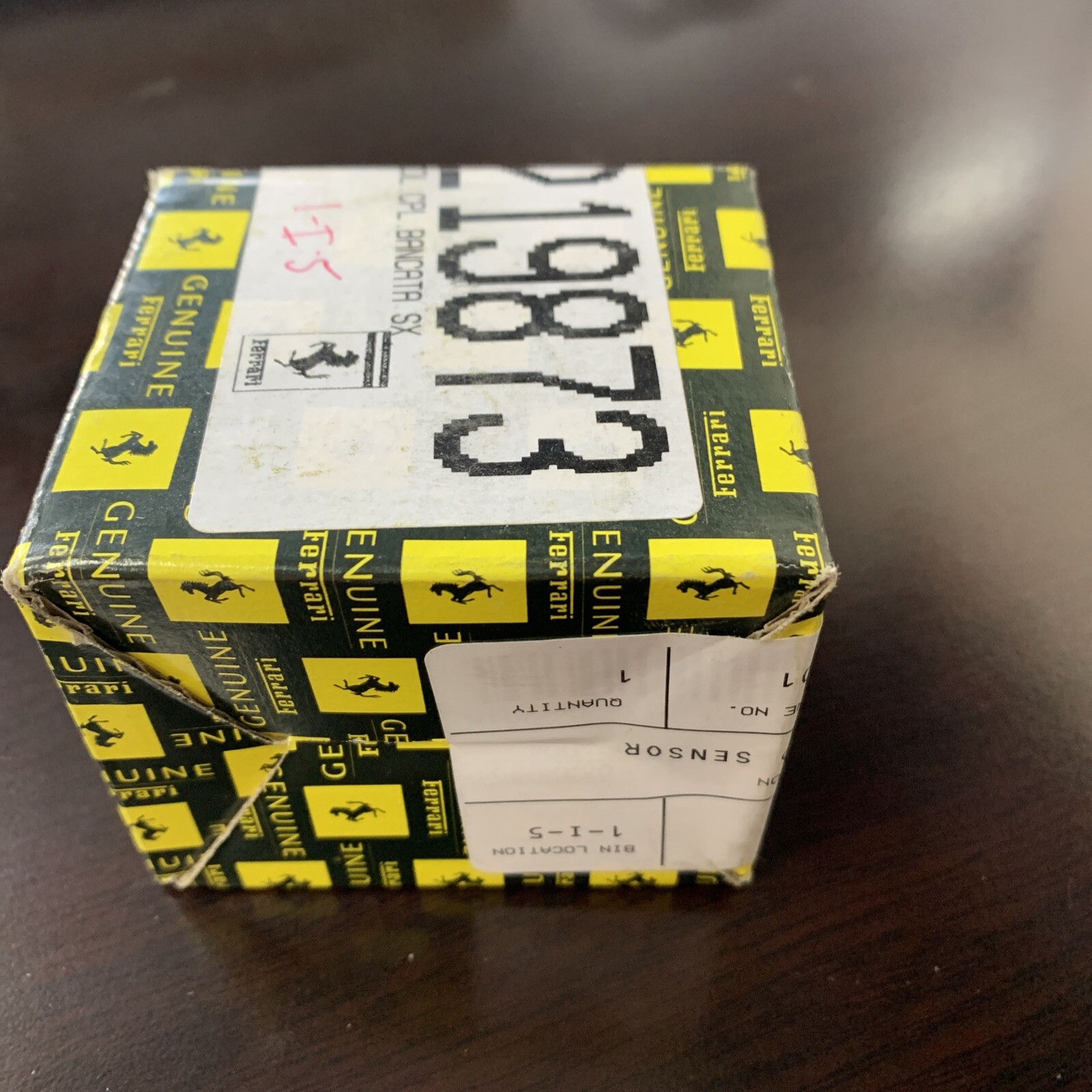 FERRARI 430 GENUINE LH CYLINDER BANK RPM SENSOR PART # 219873 NEW IN SEALED BOX