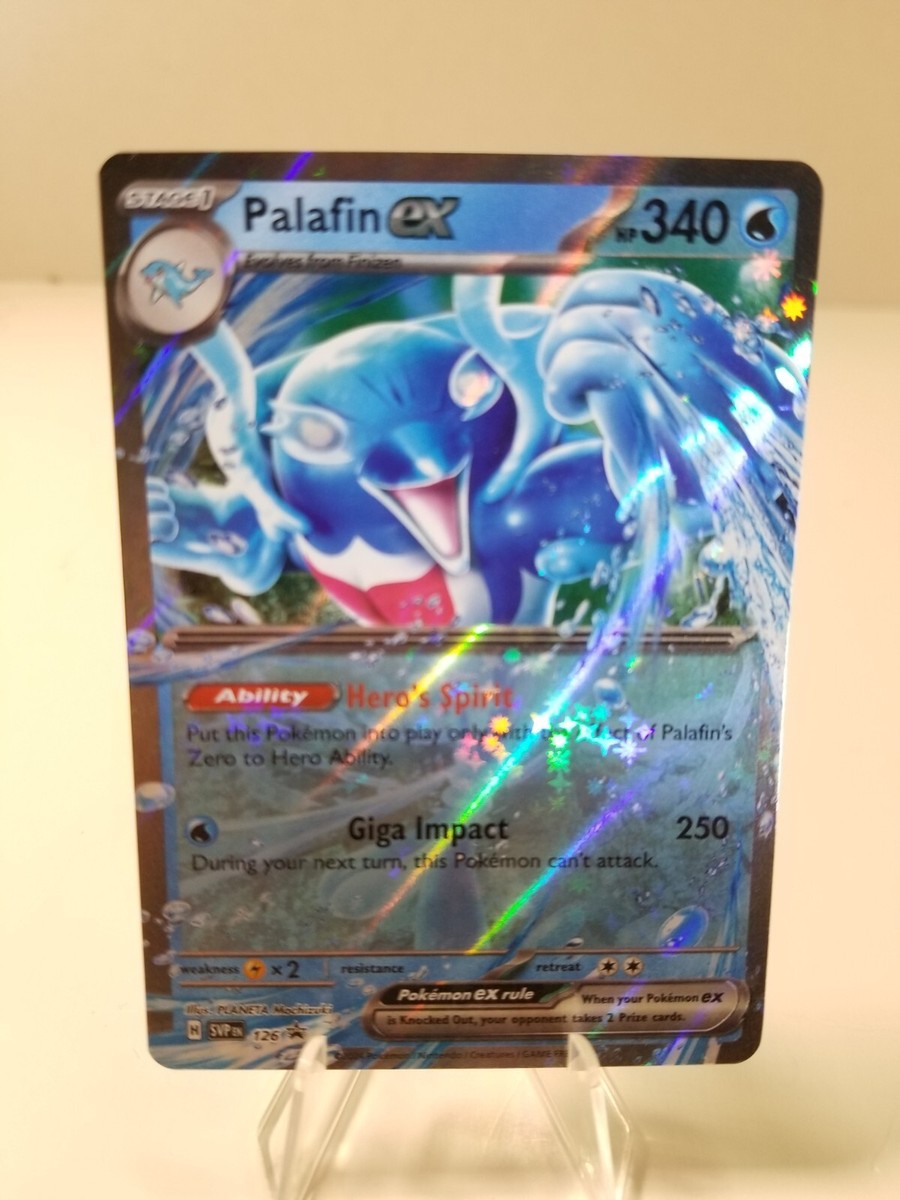 Palafin EX Black Star Promo 126 Scarlet & Violet Pokemon TCG - NM