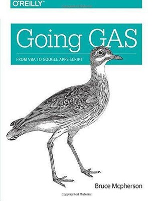 Going GAS: From VBA to Google Apps Script, Bruce Mcpherson, Good Condition, ISBN