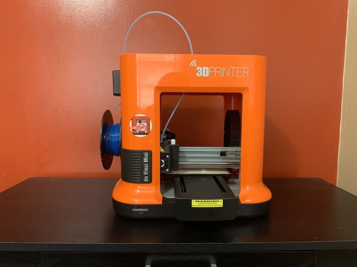 XYZprinting Da Vinci Mini Wireless 3D Printer - Orange/Black XYZprinting Da Vinci Mini Wireless 3D Printer - Orange/Black