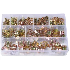 8 Sizes Motorcycle Spring Clip Fuel Oil Line Silicone Vacuum Hose Clamp 6-17mm