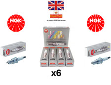 6x NGK SILZKAR7E8S Laser Iridium Spark Plugs For JAGUAR F-PACE 3.0 02/16-- 