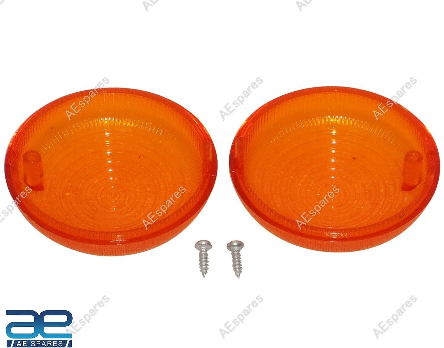 Indicator Lens Set Amber For Royal Enfield New Classic Reborn Meteor Bullet 350 view 2