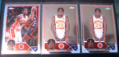 MACKENZIE MGBAKO 3-CARD LOT 2023 Topps Chrome McDonald's AA Games #9/#57 INDIANA