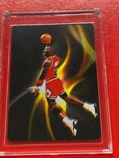 Michael Jordan Fire NBA Showtime Chinese playing card, Random on back...(.0547)