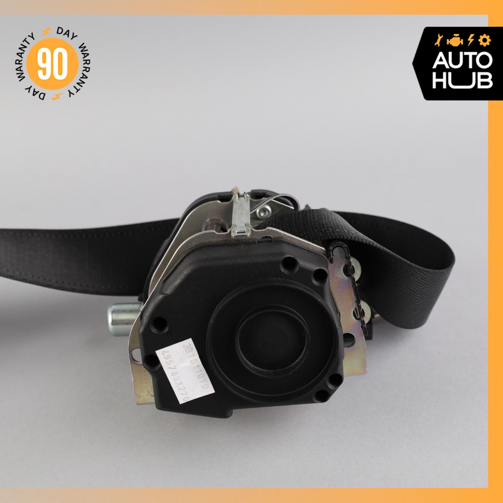 09-13 Maserati Quattroporte S M139 Rear Left or Right Side Seat Belt Black OEM