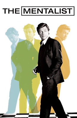 BB4238 The Mentalist Show By Bruno Heller 2008 White Movie Poster 11x17