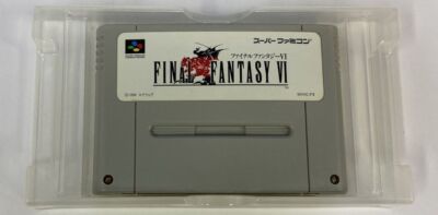 Nintendo Super Famicom SFC Final Fantasy VI 6 Japan w/ Box and