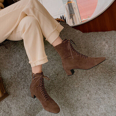 Leather Vagabond Mya Lace Up Womens 2024 Fashion Suede Leather