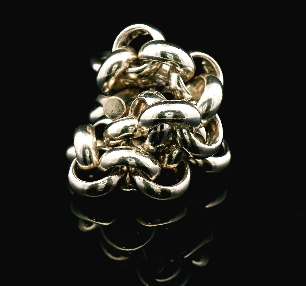 Solid 925 Sterling Silver Bracelet – Timeless Vin… - image 5