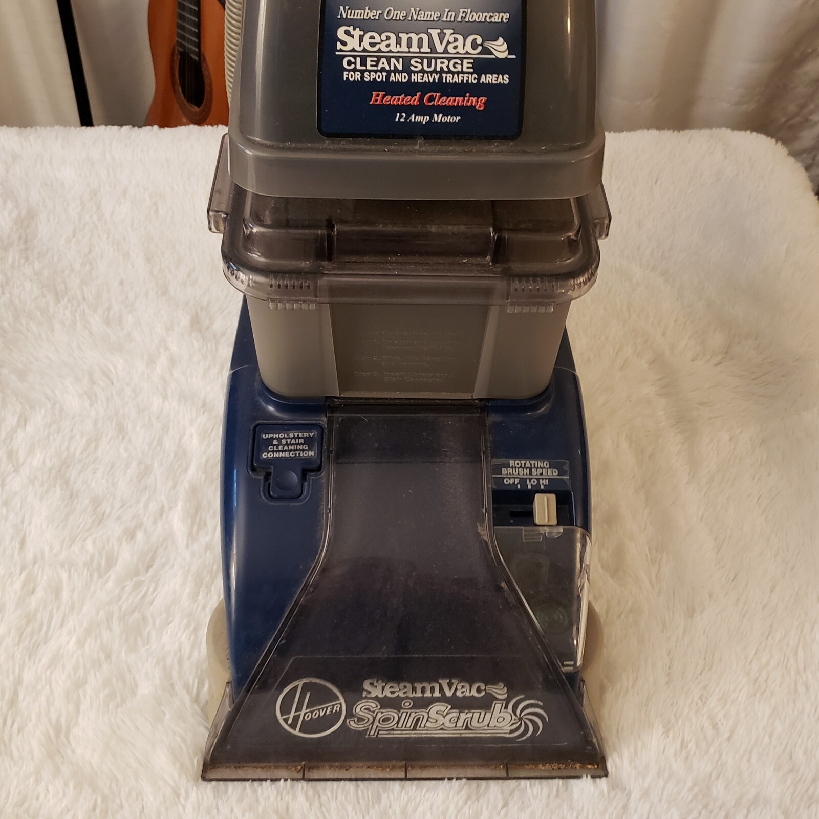 Hoover SteamVac SpinScrub with Clean Surge Heated Cleaning Deep Carpet