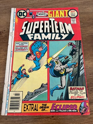 Super-Team Family # 5 VG DC Comic Book Superman Batman Flash 9 J298