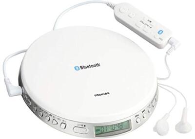 Toshiba Portable CD Player TY-P3 White with Speed Control