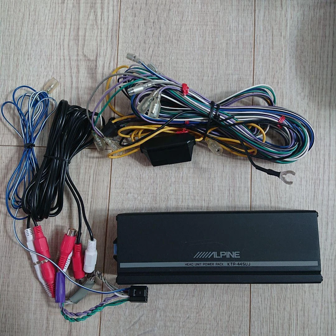 ALPINE KTP-445UJ 4チャンネルパワーアンプ