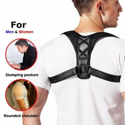 Adjustable Back Support Belt Posture Corrector Unisex Brace Shoulder Health Care