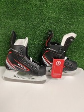 CCM Jetspeed black ice skates YOUTH size 10D BRAND NEW