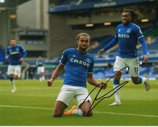 Everton Dominic Calvert-Lewin Autographed Signed 8x10 EPL Photo COA #2