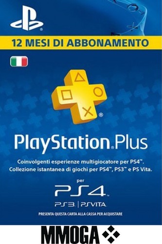 PLAYSTATION PLUS Abbonamento 12 Mesi