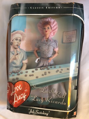 I Love Lucy Barbie Doll by Mattel LUCY JOB Episode 39