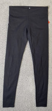 Tuff Athletics Girls Full Length Wear Leggings BLACK M-10 NWT