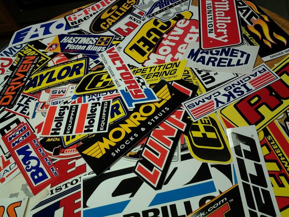 Lot of 25+ Stickers Race Car Decals NHRA Monster Jam | eBay