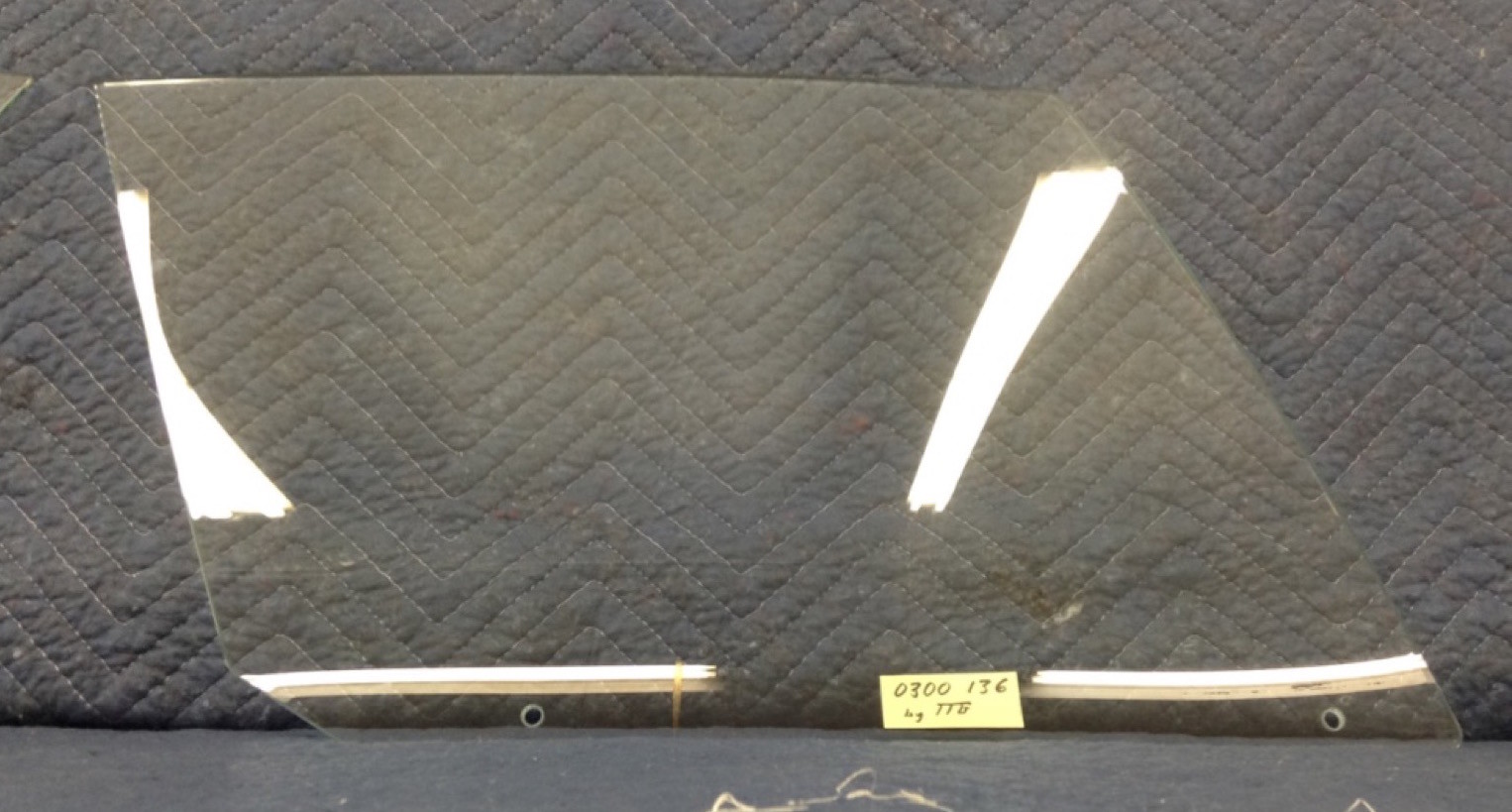 Ferrari 365 GTB/4 "Daytona" (Coupe) Door Window Glass, New Pair, 1969 - 1973