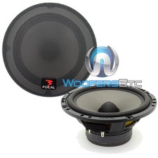 FOCAL 6V20 6.5" CAR AUDIO MIDWOOFER SPEAKERS  GRILLS MADE IN FRANCE 6VB