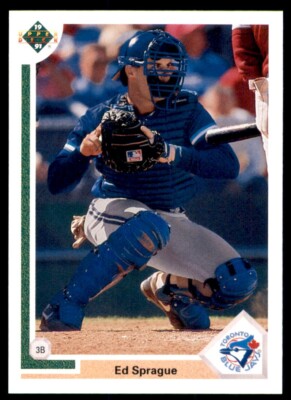1991 Upper Deck Final Edition #47F Ed Sprague