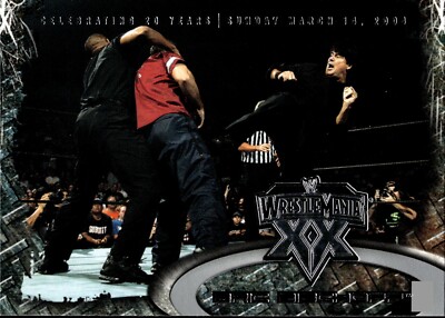 2004 Fleer WWE WrestleMania XX #19 Eric Bischoff