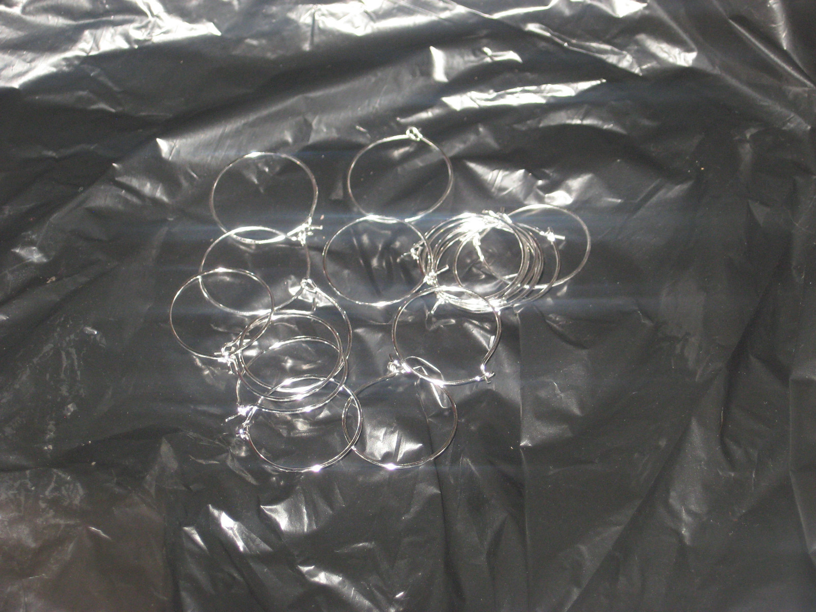 Pittsburgh Steelers party theme wine glass cup charms markers 8 party favors