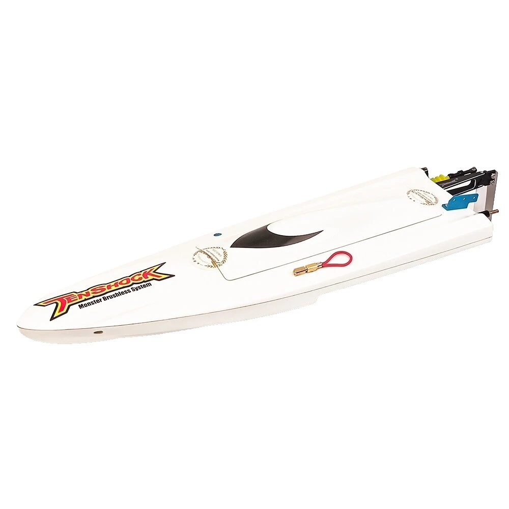 Almost Ready White RC Boat & Watercraft
